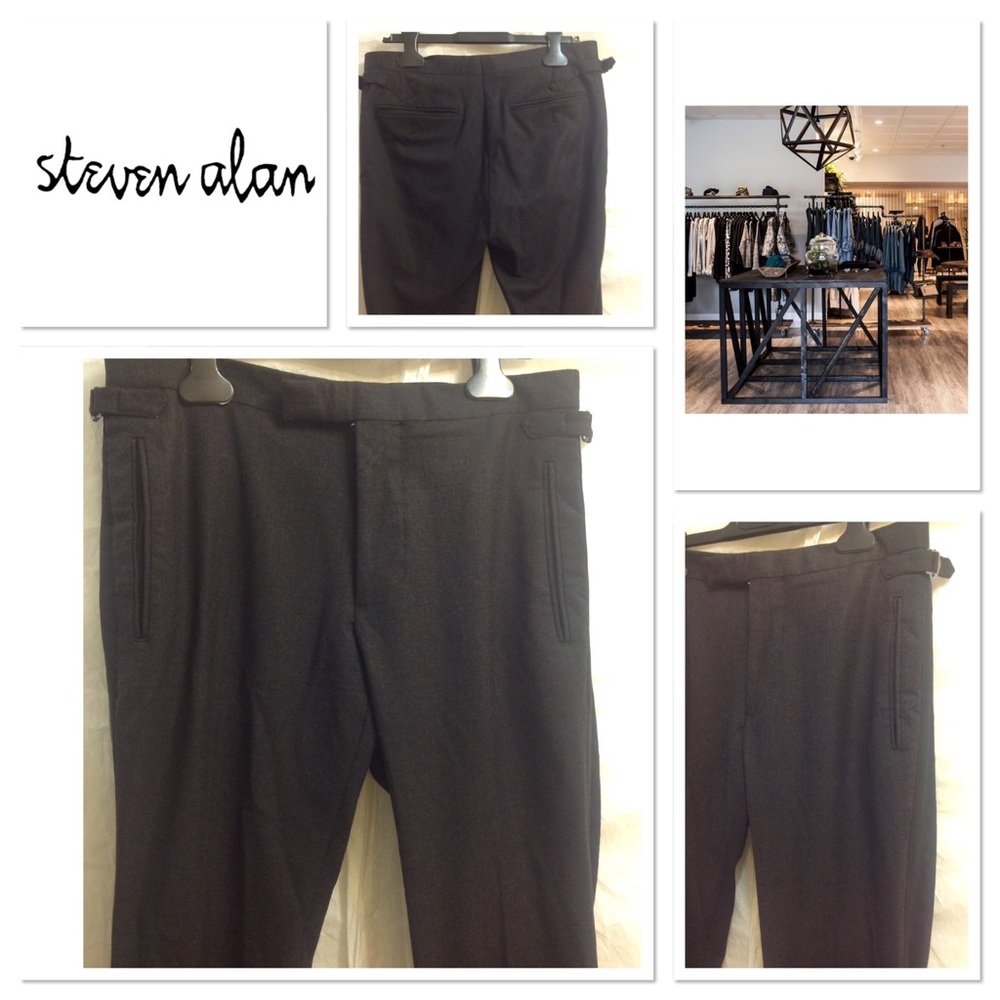 Steven Alan Black Trousers